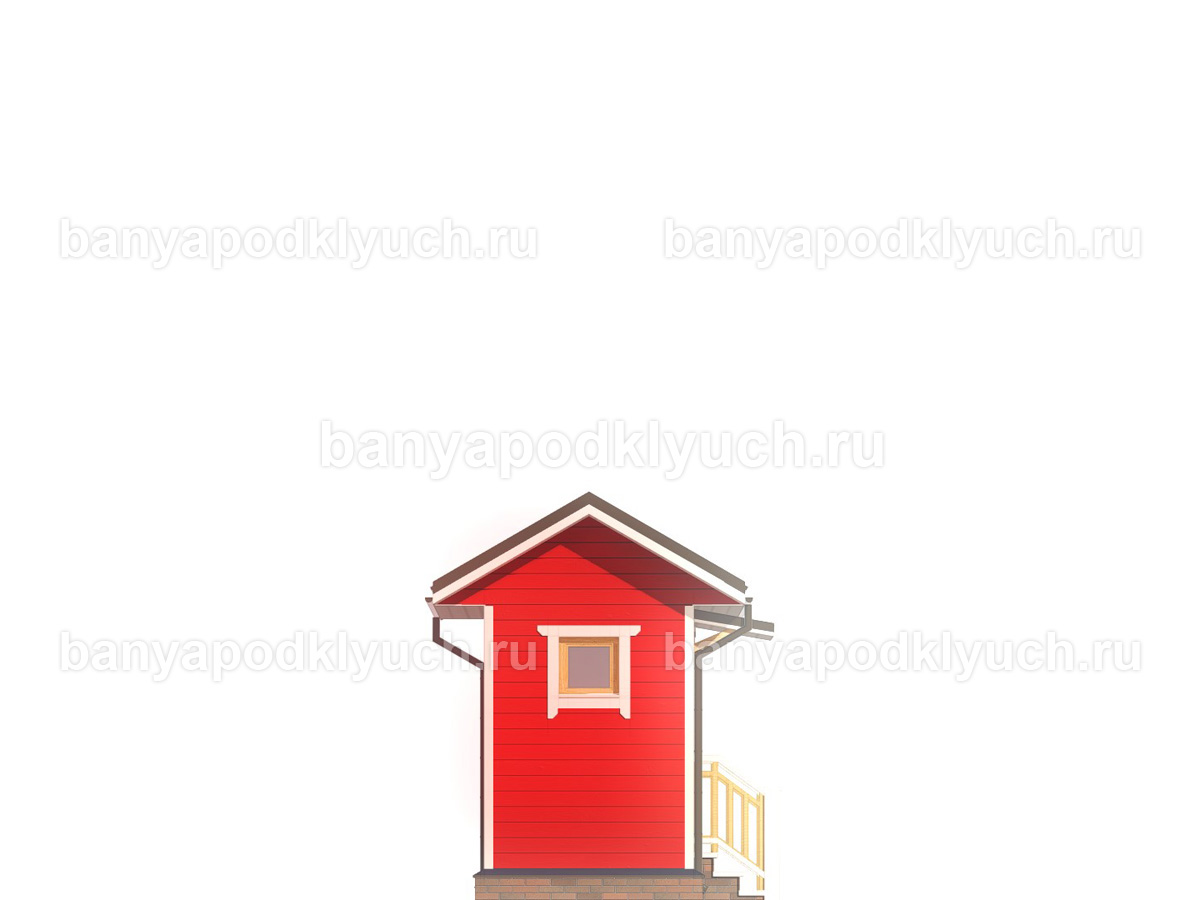 Каркасная баня 4x2 м Каркасная баня 4x2 м